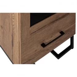 Шкаф для посуды в гостиную Loft 500 см Дуб Табак