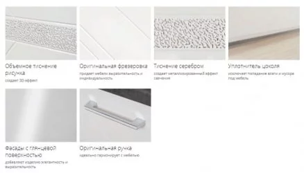 Панель для посудомоечной машины Бьянка 102.69