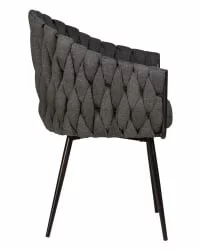 Стул обеденный ДОБРИН МАТИЛДЭ Графитовая ткань ЛАР-275-21 / DOBRIN MATILDA LAR-275-21