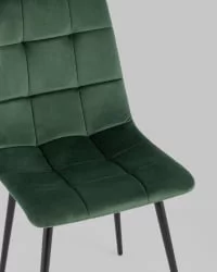 Стул Одди велюр Зеленый