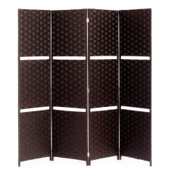 Ширма Secret De Maison NICE (mod. TT-RD007) сосна+бумажный жгут, 200*180, Орех (Walnut)