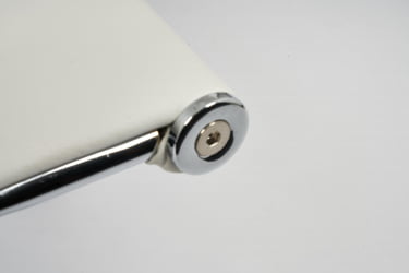 Кресло URBAN-LOW кож/зам, белый, 36-01