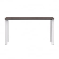 Стол прямой на металлокаркасе, опоры 45 гр Everprof EVO 254S003 Дуб Пасадена Белый