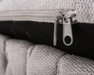 Стул барный ДОБРИН ЛЕОН (серая ткань (ЛАР 275-17)) 2 шт / DOBRIN LEON (LAR