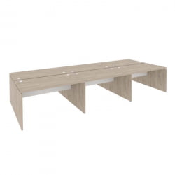 Рабочая станция ОНИКС О.Д.РС-6.3.8 Дуб Аттик/Белый / ONIX O.D.RS-6.3.8