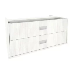 Блок ящиков центральный Марис СХ.ЙC-8 Снежная Патина / Maris SH.YC-8