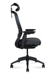 Кресло руководителя Тесла Черный / Tesla