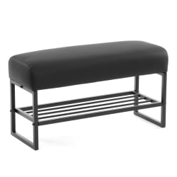 Банкетка Charli Lux/Чарли Люкс БО экокожа , Sharp Черный