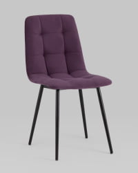 Стул Oliver велюр Фиолетовый