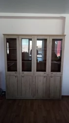 Шкаф высокий 2-х секционный комбинированный RHC 180.2 Дуб Девон