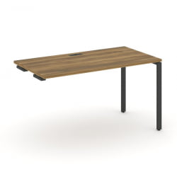 Стол приставка к опорным тумбам/шкафам CОНCЕПТ CН.ОСПР-003 Сандал Янтарный Антрацит / CONCEPT CN.OSPR-003