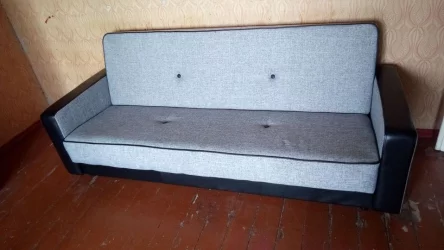 Детский диван-кровать Престиж Рогожка B1 Лаки блэк