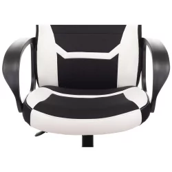 Геймерское кресло BRABIX Alpha GM-018 Черное/белое
