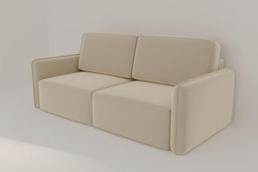 Диван прямой Сунне (Berhouse) Цвет фасада: Левис 02 велюр; Тип: Прямой; Материал фасада: Металл/Велюр