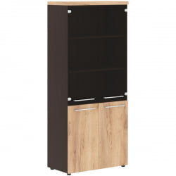 Шкаф комбинированный AHC 85.7 Дуб бофорд/Венге магия
