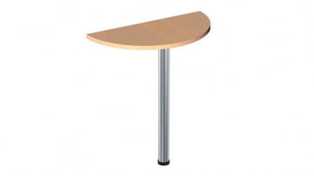 Приставка для переговоров полукруг Р.К-6 Крафт белый