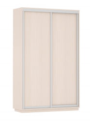 Шкаф-купе двухдверный Экспресс Дуо Элемент 1400х2200х Дуб молочный / 1400х2200h