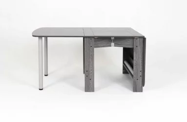 Стол-книжка раздвижной Оригами Ясень черный