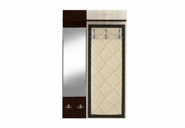 Вешало настенное Ольга 6 Ясень шимо светлый Венге