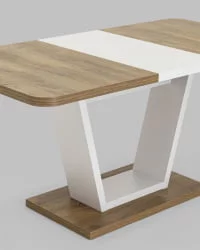 Стол раскладной Веcтор 120-160 дуб Ка-пепел / Vector