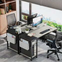 Письменный стол EUREKA ZX-SS140B-OGB с шириной 140 см Oak Grey