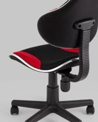 Стул офисный КЗЙ Черно-красный / QZY