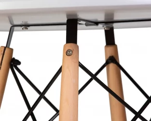 Стол обеденный DOBRIN CHELSEA 80 Светло-серый GR-01