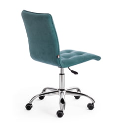 Компьютерное кресло ZERO велюр Clermon, бирюзовый, 140