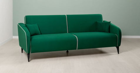 Диван-кровать НОЭЛЬ Велутто 33 т-зел малахит Диван-кровать НОЭЛЬ Велутто 33 т-зел малахит