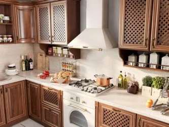 Тумба кухонная 400 Кантри ЛД 235.024.000 Ноче Таволато