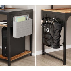 Письменный стол EUREKA ZX-SS140B-RBB с шириной 140 см Brown