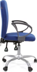 Офисное кресло для оператора CHAIRMAN 9801 черно-голубой