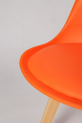 Мягкий стул Eames SC-034 Оранжевый