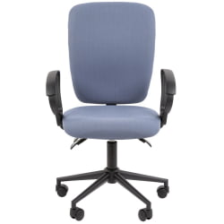 Офисное кресло CHAIRMAN 9801 BLACK Голубой