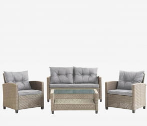 Комплект плетеной мебели AFM-805B Beige/Dark beige