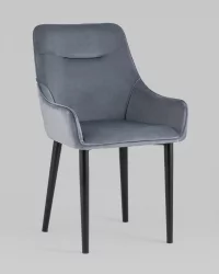 Стул Джоан велюр Серый
