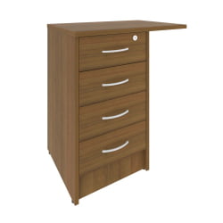 Тумба приставная с фолдингом Рива А.ТП-4.3Ф-С Орех Гварнери / Riva А.ТП-4.3F-S