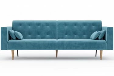 Диван трёхместный Нейт ЛД 308.010.000 Светло-голубой