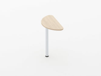 Приставка-полукруг Глассй 2.14 Венге / Glassy