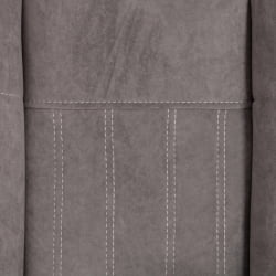 Кресло OXFORD хром флок , серый, 29