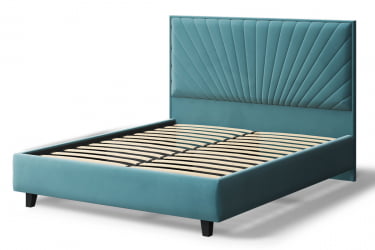 Кровать Леона, 2000x1400 мм, бирюзовый