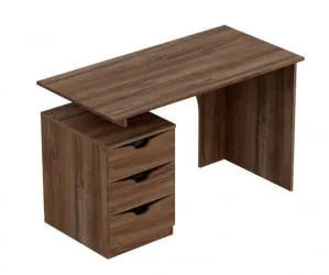Письменный стол с полками и ящиками Соренто 15 Дуб Стирлинг