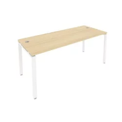 Стол письменный МЕТАЛ СЙСТЕМ Б.СП-5 Акация/Белый / METAL SYSTEM