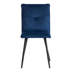 Мягкий стул Sweet LT, велюр, Blue (синий), 41х55х88 см