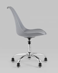 Стул офисный БЛОК СН пластиковый серый / BLOK SN