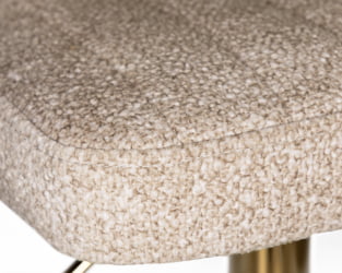 Стул барный ДОБРИН CХАРЛЙ ГОЛД (бежевый твид (ЛЕО26)) / DOBRIN CHARLY GOLD (LEO26))