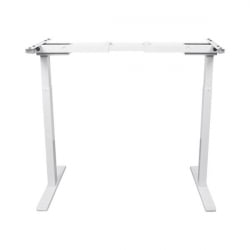 Подстолье для стола с электроприводом и регулировкой высоты 2 мотора, память 3 уровня высоты, белый