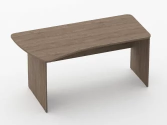 Стол эргономичный Глассй 1.12.16Л Дуб Верцаска / Glassy