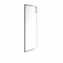 Дверь стекло в раме Lacobel YALTA LT-S2R Л white