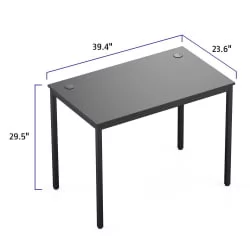 Стол письменный Eureka ERK-CD-039B-V1 Black